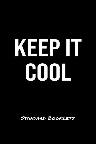 Keep It Cool Standard Booklets