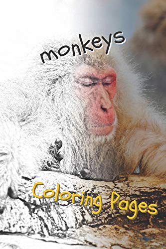 Monkeys Coloring Pages