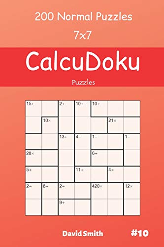 CalcuDoku Puzzles - 200 Normal Puzzles 7x7 Vol.10