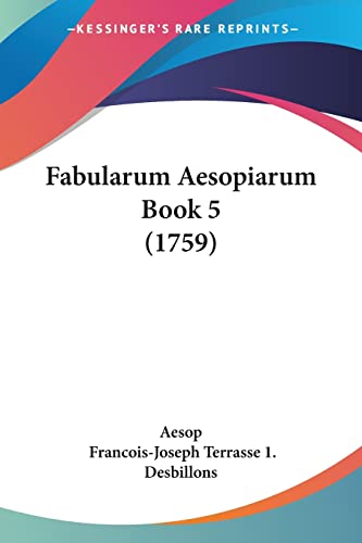 Fabularum Aesopiarum Book 5