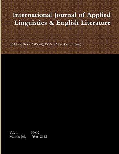 International Journal Of Applied Linguistics & English Literature