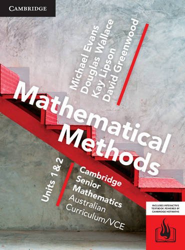 CSM VCE Mathematical Methods Units 1 And 2