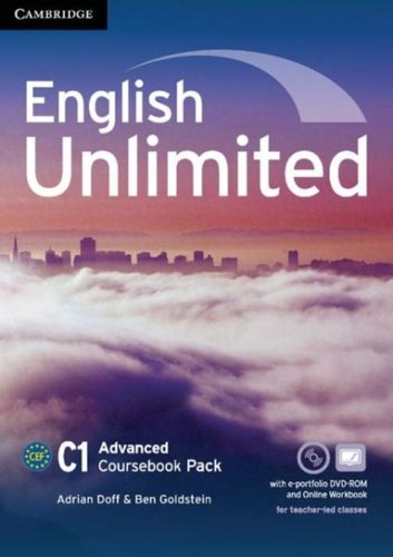 English Unlimited Advanced Coursebook with E-Portfolio and Online Workbook Pack