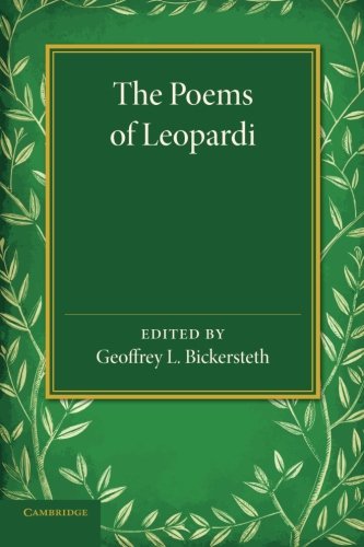 The Poems Of Leopardi