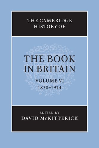 The Cambridge History of the Book in Britain