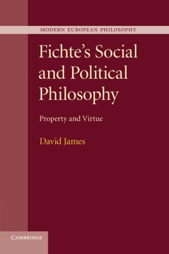 Fichte's Social and Political Philosophy