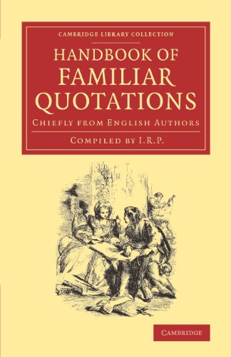 Handbook of Familiar Quotations