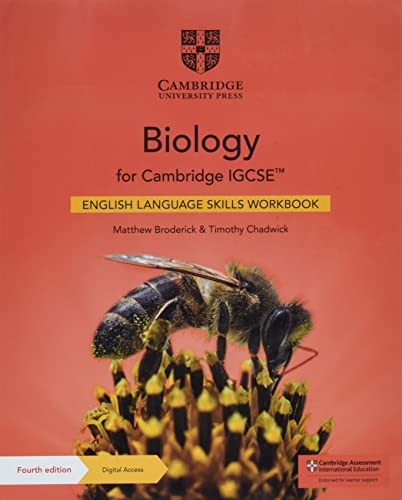 Biology For Cambridge IGCSE(Tm) English Language Skills Workbook With Digital Access (2 Years)