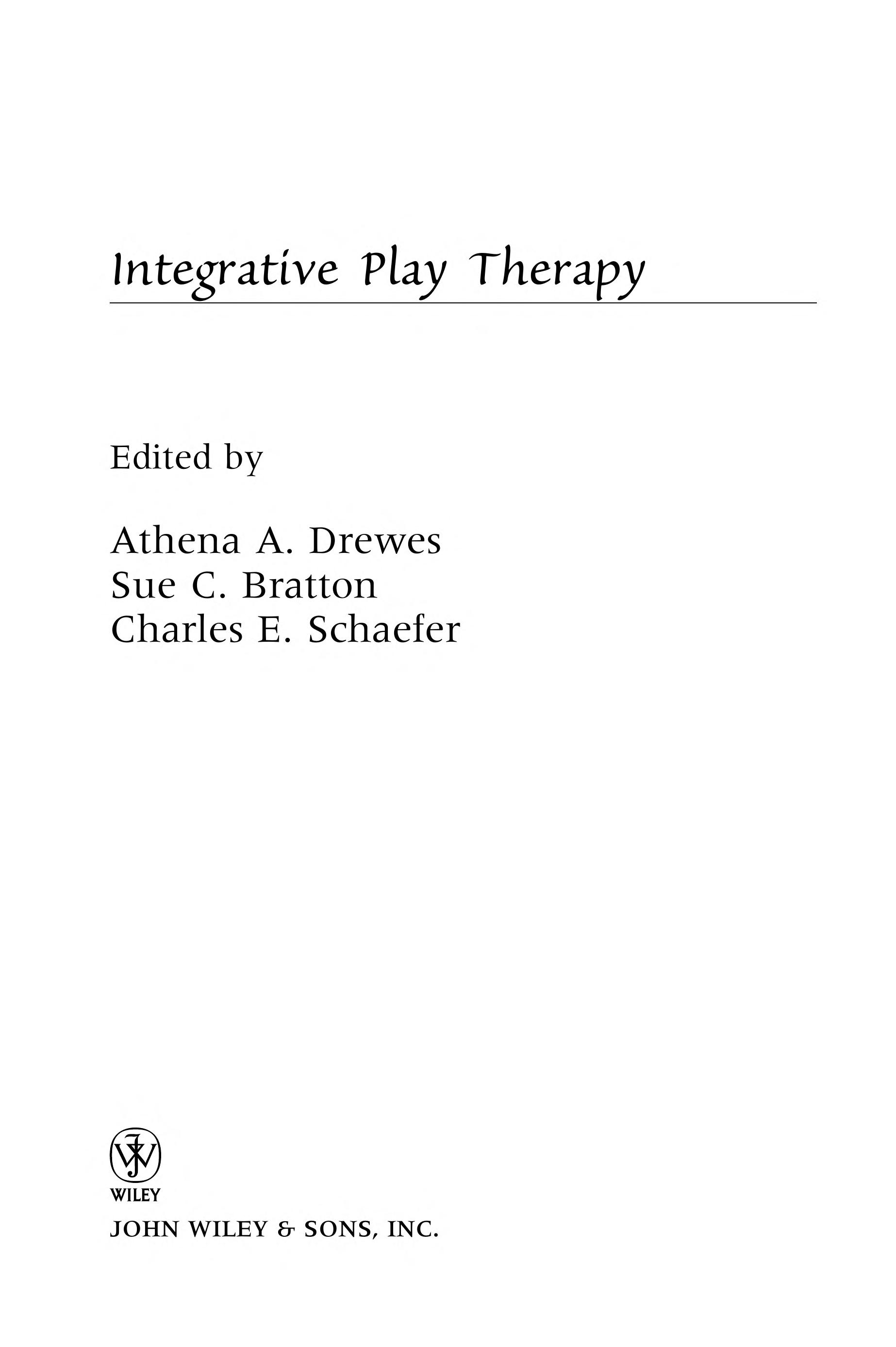 Integrative Play Therapy