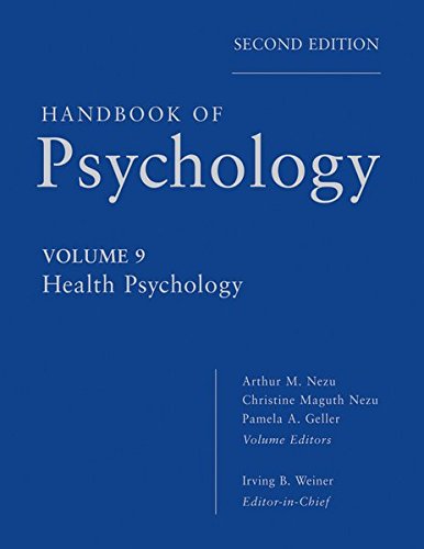 Handbook of Psychology Health Psychology