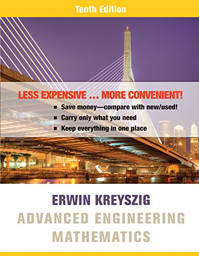 Advanced Engineering Mathematics 10e Binder Ready Version + WileyPLUS Registration Card