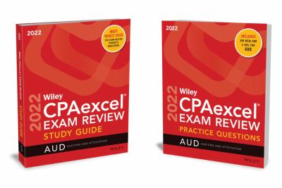 Wiley's CPA 2022 Study Guide + Question Pack