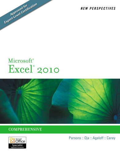 Bundle: New Perspectives on Microsoft® Excel® 2010: Comprehensive + Video Companion