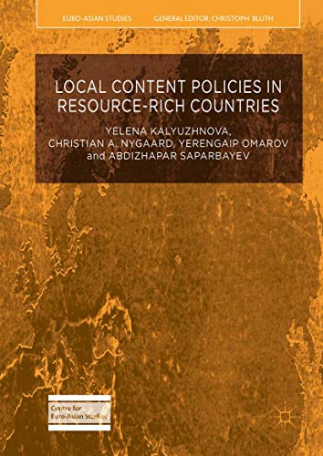 Local Content Policies in Resource rich Countries