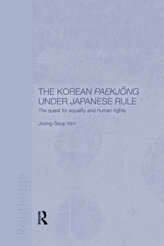 Korean Paekjong under Japanese Rule