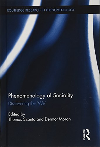 Phenomenology of Sociality