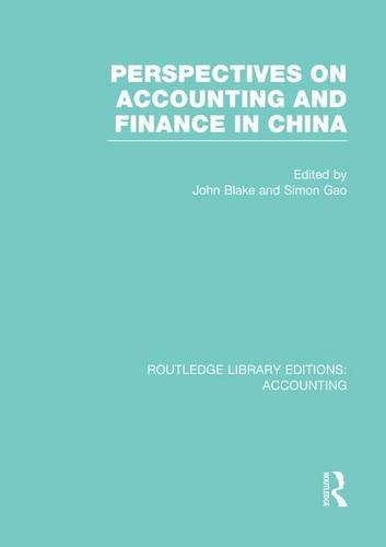 Perspectives on Accounting and Finance in China