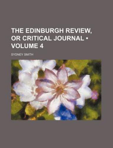 Edinburgh Review, or Critical Journal