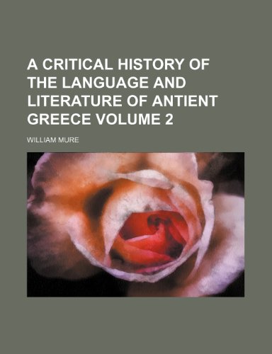 A Critical History of the Language and L