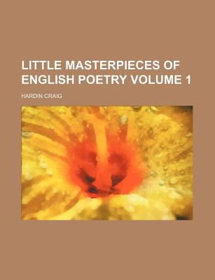 Little Masterpieces of English Poetry