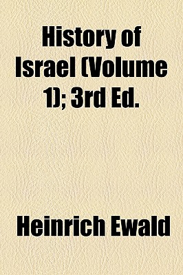 History Of Israel (Volume 1); 3rd Ed.