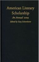 American Literary Scholarship
