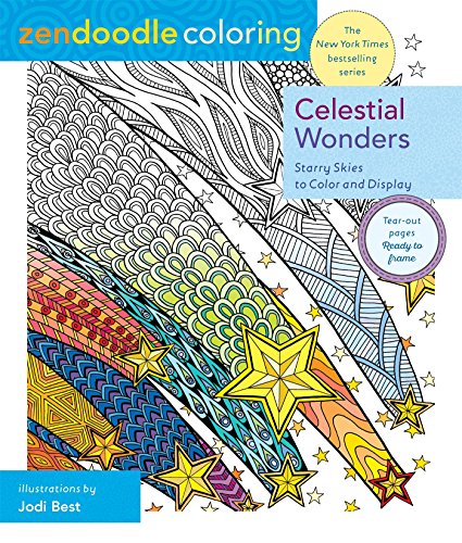 Zendoodle Coloring Celestial Wonders