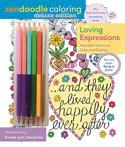 Zendoodle Coloring Loving Expressions