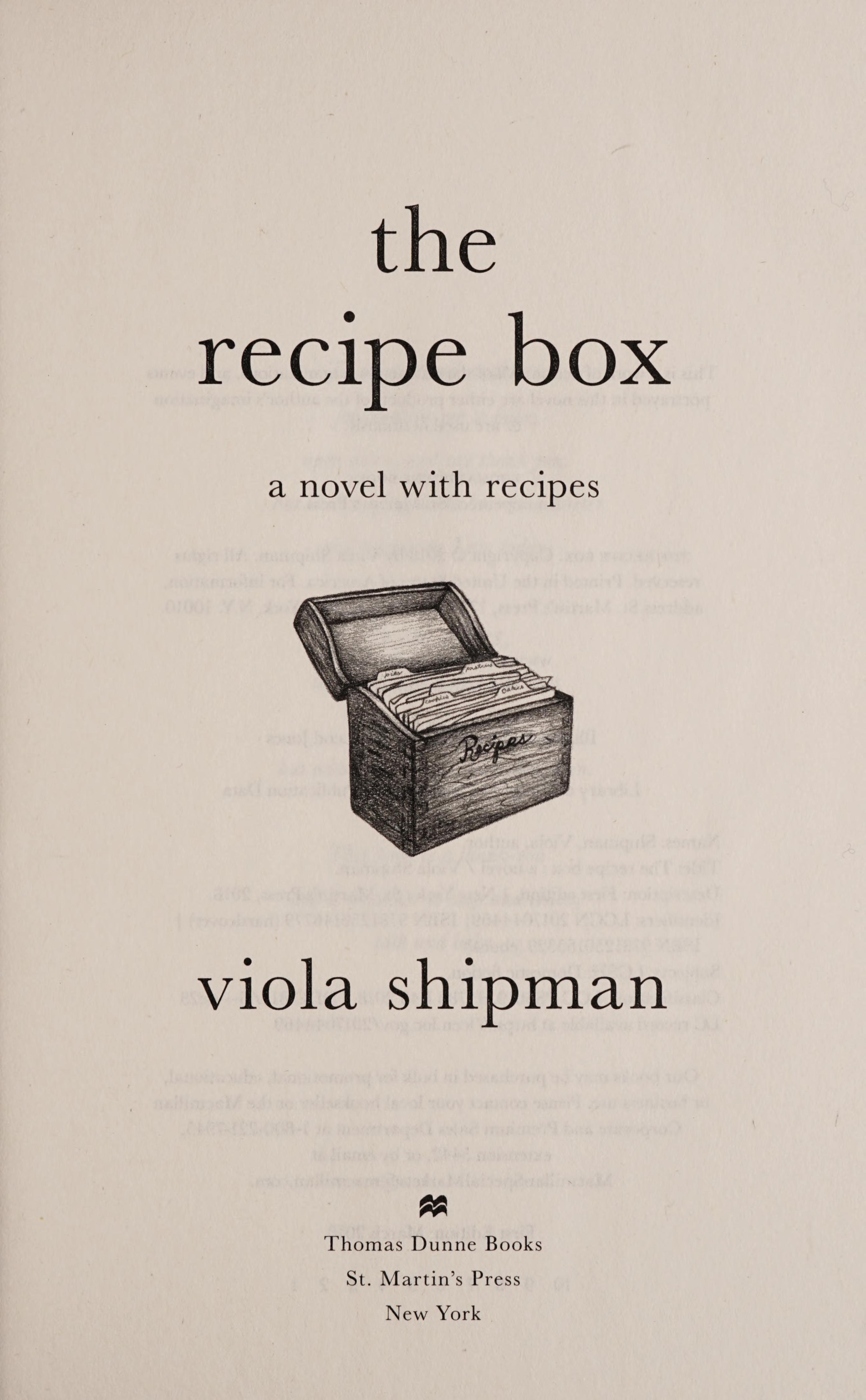 The Recipe Box