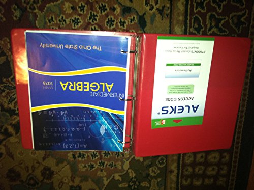 Intermediate Algebra Math 1075 The Ohio State University 4th Edition