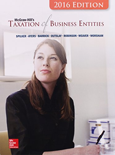 Mcgraw-Hill's Taxation of Business Entities, 2016 Edition with Connect