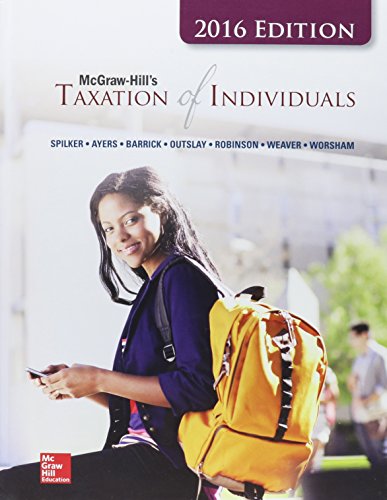 Mcgraw-Hill's Taxation of Individuals, 2016 Edition with Connect