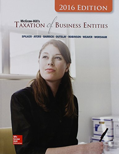 Mcgraw-Hill's Taxation of Business Entities, 2016 Edition with Connect and Taxact