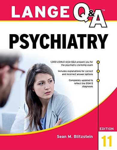 Lange Q a Psychiatry 11th Edition