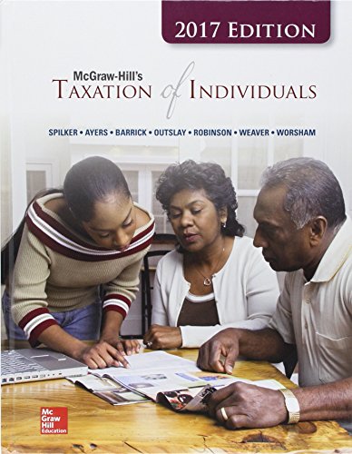 GEN COMBO M-H TAXATION OF INDIVIDUALS 2017; CONNECT 1S AC; TAXACT CD-ROM