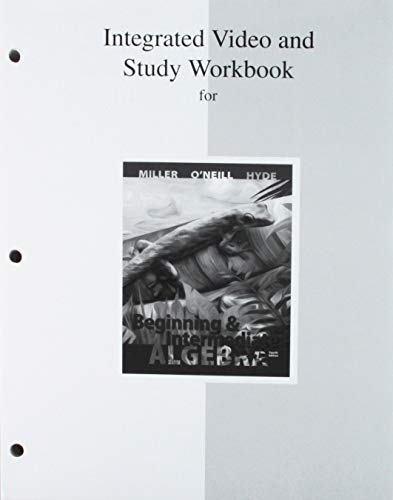 Beginning and Intermediate Algebra Aleks 360 18 Week Access Card with Integrated Video Workbook