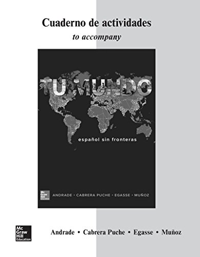 Workbook Laboratory Manual for Tu Mundo
