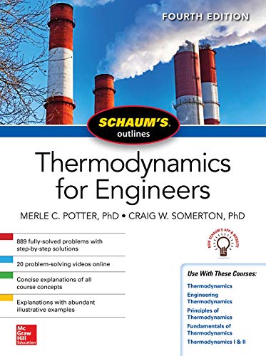 Schaums Outline Of Thermodynamics For Engineers, Fourth Edition
