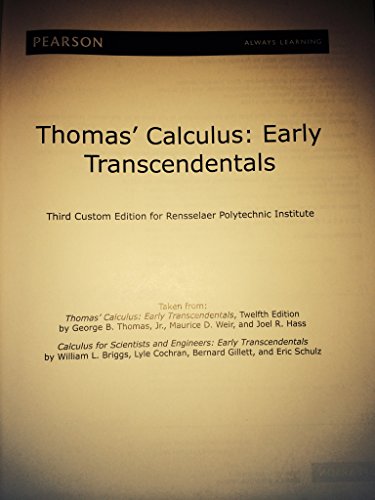 Thomas Calculus