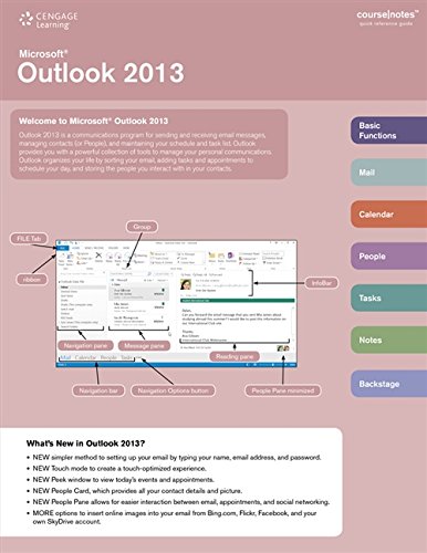 Exam Prep for Microsoft Outlook 2013 CourseNotes