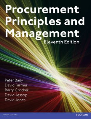 Procurement, Principles &Amp; Management