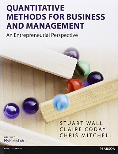 Quantitative Methods For Business
