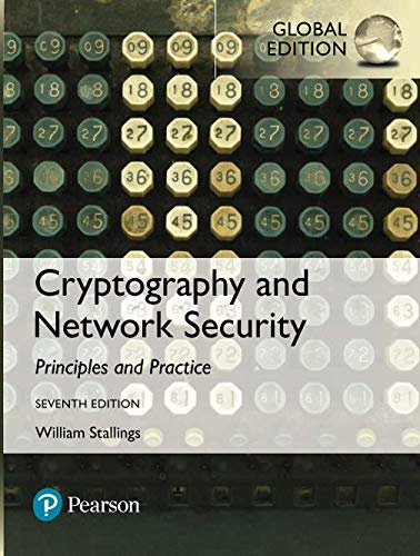 Cryptography and Network Security