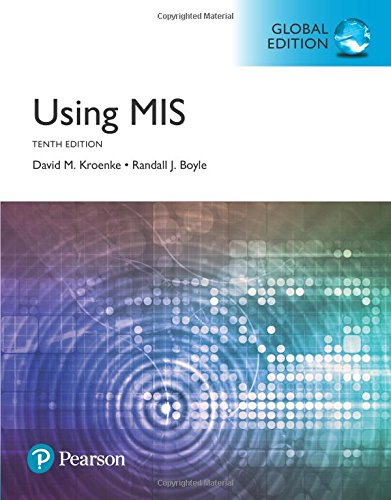 Using Mis, Global Edition , 10Th Edition