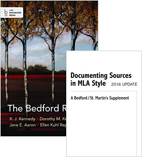 Bedford Reader 12e & Documenting Sources in MLA Style