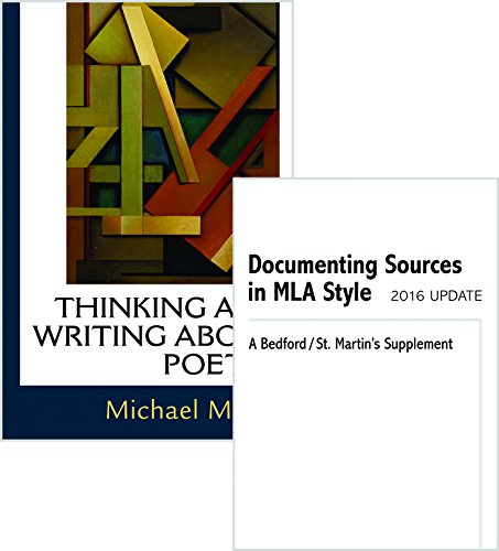 Thinking and Writing About Poetry & Documenting Sources in MLA Style