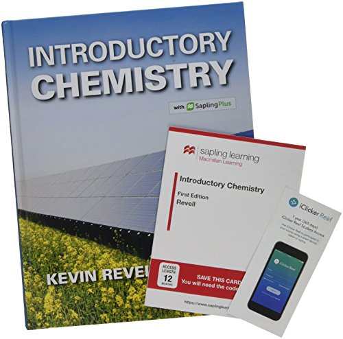 Introductory Chemistry & SaplingPlus for Introductory Chemistry (Twelve Months Access) & IClicker Reef Polling