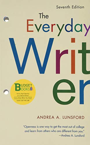 Loose-Leaf Version for the Everyday Writer 7e & IClicker Reef Polling