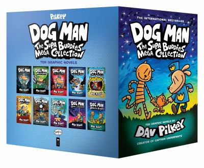 Dog Man: The Supa Buddies Mega Collection: From The Creator Of Captain Underpants (Dog Man #1-10 Box Set) by Dav Pilkey and Dav Pilkey, ISBN 9781338792164