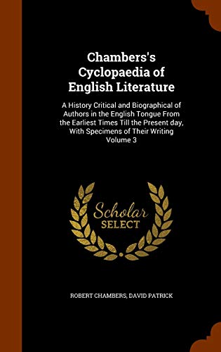 Chambers's Cyclopaedia of English Literature